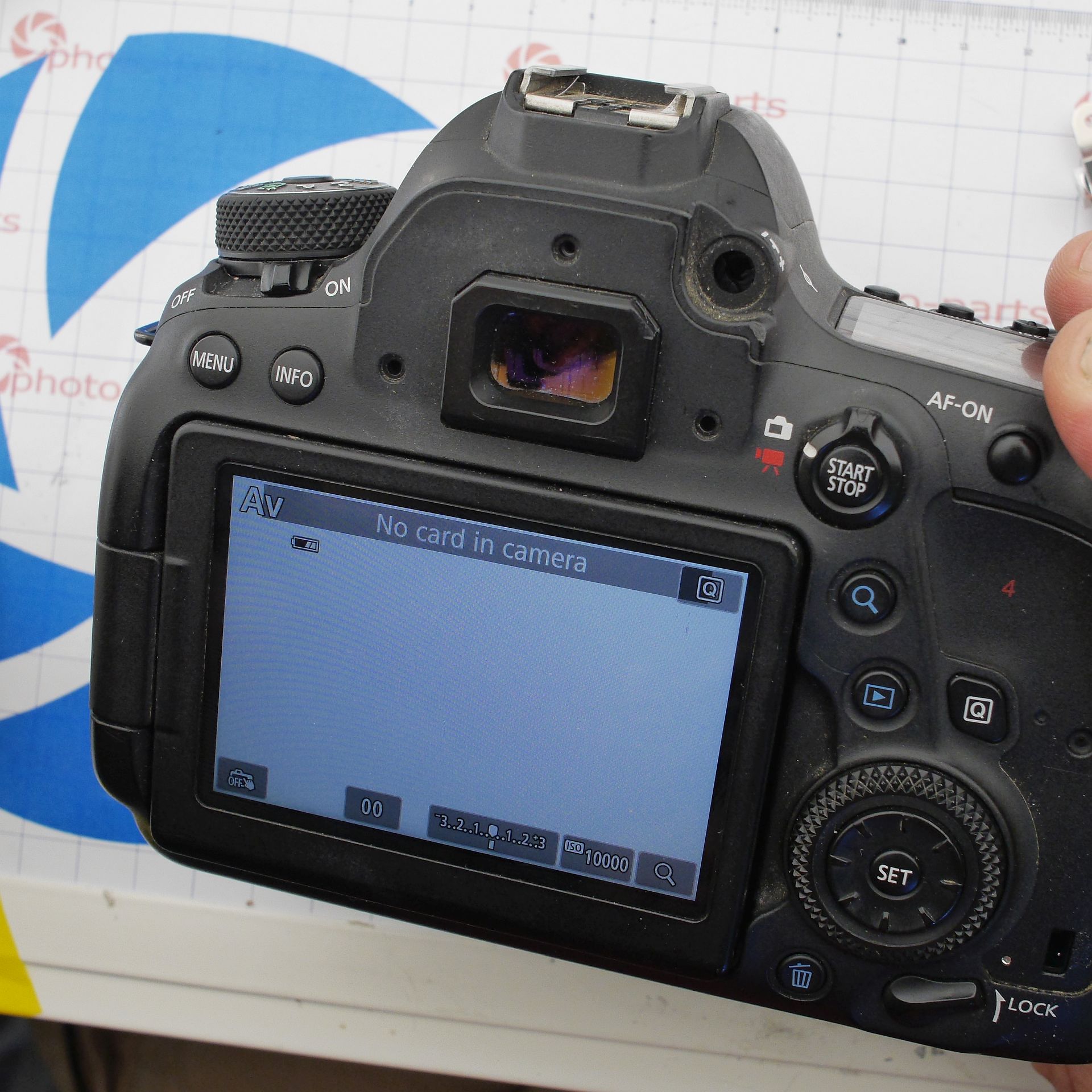 Canon 6D mark II - разборка с мистическим ремонтом после попадания воды